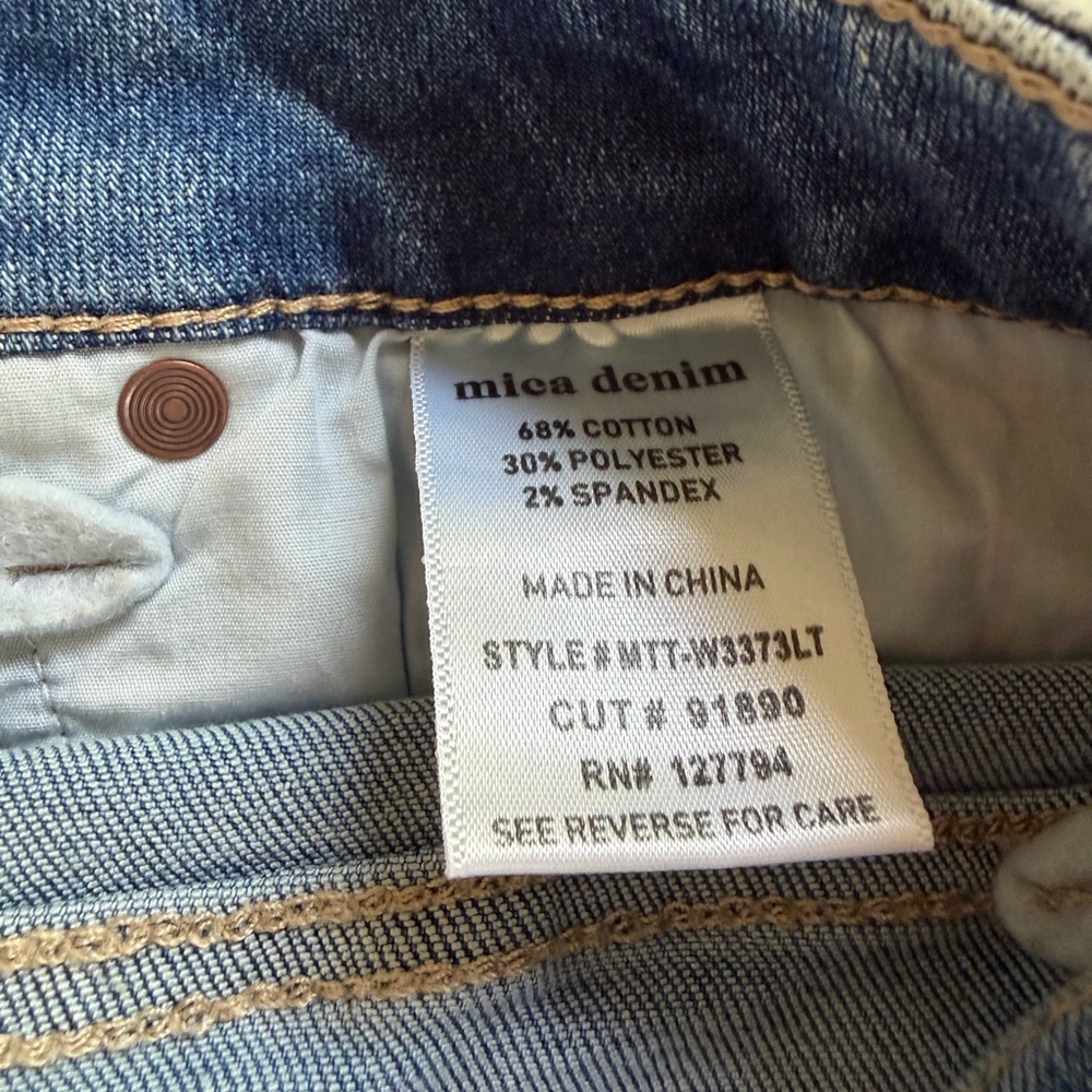 New Mica High Rise Wide Cuffed Leg Jeans 29 - Picture 9 of 11